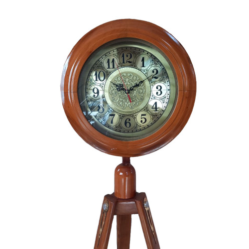 ساعت ایستاده قهوه ای کلاسیک